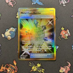 Metal Core Barrier 232/214 NM -Secret Gold Rare Pokemon Card- Unbroken Bonds (3z - Image 1