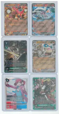 x58 Pokemon, Digimon, Union Arena, Dragon Ball Super, Yugioh, One Piece, MTG LOT - Image 2