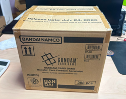 4xGundam Card Game Freedom Ascension Booster Box Case (GD05) - Image 1