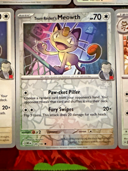 Pokemon TCG Meowth Persian Card Lot (5) English Japanese Various Sets NM - Image 5