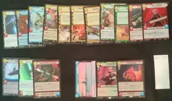 Star Wars Unlimited Legends of the Force Foil lot - 57 cards - 3R/3S/11U/40C - Image 1