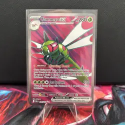 Pokemon TCG Yanmega EX Full Art Card Destined Rivals 206/182 - Image 1