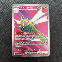 Pokemon TCG Yanmega EX Full Art Card Destined Rivals 206/182 - Image 2