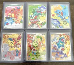 First Partner Series 1 and Series 2 - Kanto & Johto Sets (6 total cards) - Image 1