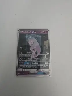 Mewtwo GX Holo Rare Mewtube MP Holo Secret Rare Card 78/73 Shining Legends - Image 1