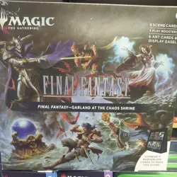 Magic The Gathering MTG Final Fantasy Scene Box Garland At The Chaos Shrine - Image 1
