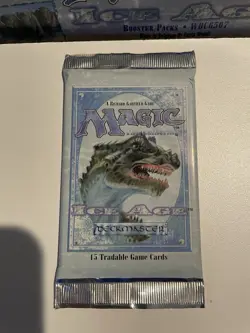 Magic The Gathering MTG Ice Age Booster Pack FACTORY SEALED 15 Cards - Image 1