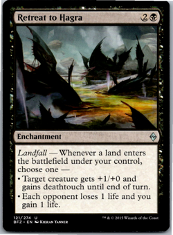 Retreat to Hagra U Battle for Zendikar 121 NM - Image 1