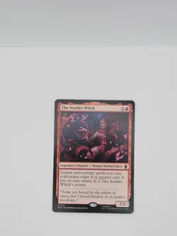 MTG The Scarlet Witch (NON-FOIL) #0151 - Marvel Super Heroes (MSH) - Image 1