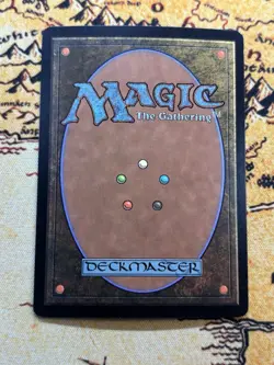 MTG Magic the Gathering - Mountain (343) - Foil - Odyssey - Print Line Error NM - Image 3