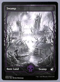 Swamp - 273 - Innistrad: Midnight Hunt (MID) MTG - Image 1
