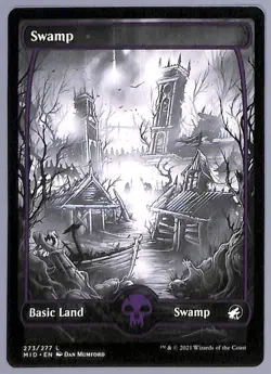 Swamp - 273 - Innistrad: Midnight Hunt (MID) MTG - Image 3