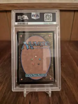 2025 MTG SECRET LAIR SONIC THE HEDGEHOG BORDERLESS FOIL 2081 SUPER STATE PSA 9 - Image 4