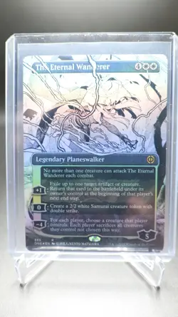 The Eternal Wanderer (Borderless Foil) 335 MTG: Phyrexia: All Will Be One - Image 1