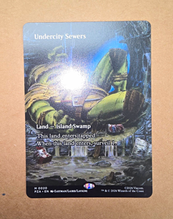 MTG PZA Undercity Sewers (Borderless) #20 NF NM/M - Image 1