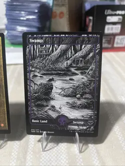 Swamp (273) Innistrad: Crimson Vow Regular x2 NM Full Art Lands MTG - Image 4