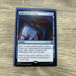 MAGIC MTG MARVEL SPIDER-MAN 0032 R HIDE ON THE CEILING NON-FOIL - Image 1