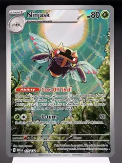 Ninjask 137/132 - Illustration Rare - Mega Evolution Pokemon Card MINT - Image 1