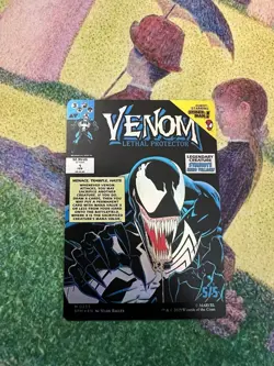 MTG Marvel's Spider-Man Eddie Brock (0233) (Borderless) (MR) (Foil) Near-Mint - Image 2