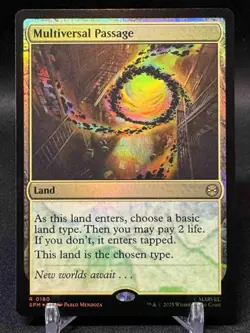 🌈 MTG Multiversal Passage - FOIL - Marvel's Spider-Man - NM/M - Image 1