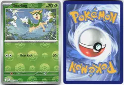 Deerling (Poke Ball Pattern) 006/086 Common White Flare Pokemon Holo NM - Image 3