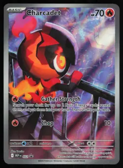 2025 MEGA EVOLUTION SERIES - MEGA EVOLUTION BLACK STAR PROMOS CHARCADET PROMO - Image 1
