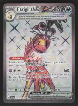 Farigiraf ex 194/162 Pokemon TCG SV05: Temporal Forces NM - Image 1
