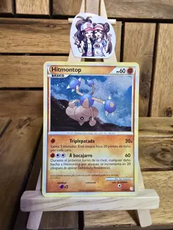 Hitmontop 5/123 Holo Rare HeartGold & SoulSilver Pokemon HGSS SPANISH - Image 1