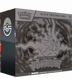 Pokemon Mega Evolution Pitch Black Elite Trainer Box - Preorder Confirmed - Image 1