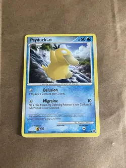 Psyduck 100/132 2007 Secret Wonders Regular Pokemon Card LP - Image 1