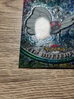 Topps Chrome Butterfree #12 Sparkle-Chrome Holo Pokemon Card English Near Mint - Image 2