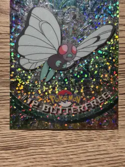 Topps Chrome Butterfree #12 Sparkle-Chrome Holo Pokemon Card English Near Mint - Image 4