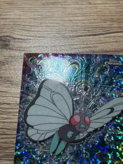 Topps Chrome Butterfree #12 Sparkle-Chrome Holo Pokemon Card English Near Mint - Image 5