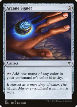 Arcane Signet 1x MtG Throne of Eldraine SP/NM - Image 1