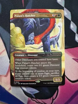 MTG Palani's Hatcher Showcase Boarderless 332 Lost Caverns of Ixalan Magic - Image 1