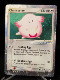 Chansey ex - 96/109 - Ruby & Sapphire - LP - Pokemon - Read Desc. - Image 1