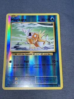 Pokemon TCG Magikarp 33/108 Evolutions Reverse Holo - Image 1