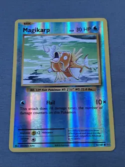 Pokemon TCG Magikarp 33/108 Evolutions Reverse Holo - Image 2