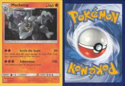 MACHAMP 65/145 HOLO HOLO RARE GUARDIANS RISING POKEMON NEAR MINT - Image 3