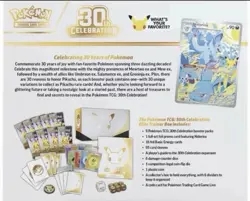 Pokemon: 30th Anniversary Celebrations ETB PRESALE - Image 2