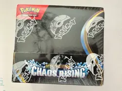 Pokemon Chaos Rising Booster Box New Factory Sealed 36 Booster Packs! - Image 1