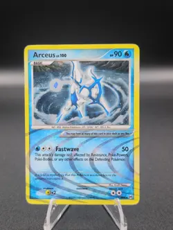 Arceus AR4 Arceus Holo 2009 Pokemon TCG. Damaged Condition. See Photos - Image 2