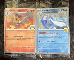 Pokemon TCG - Armarouge & Primarina - “Pitch Black” 2-Promos! - Image 1