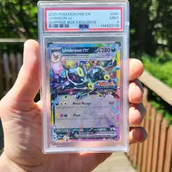 The Pokemon Company PSA 9 Umbreon ex Prismatic Evolutions Stamp 060/131 Holo Eng - Image 1