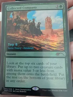 MTG Collected Company (Top 8) Game Day & Store Championship Promo FOIL - Image 1