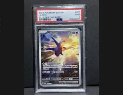 Pokemon TCG Latios 203/191 Sv08: Surging Sparks Illustration Rare Holo PSA 9 - Image 1