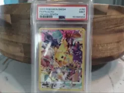 2023 pokemon swsh fa/pikachu crown zenith psa 9 - Image 1