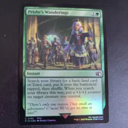 MTG Magic the Gathering FOIL Prishe's Wanderings FIN! - Image 1