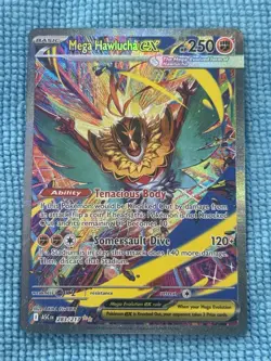 Mega Hawlucha ex 283/217 Ascended Heroes Pokemon Holo NM - Image 1