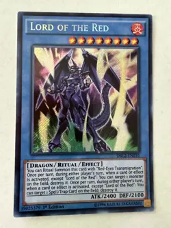 Yugioh - Lord of the Red - Secret - 1st - DRL2-EN016 - LP - Image 1